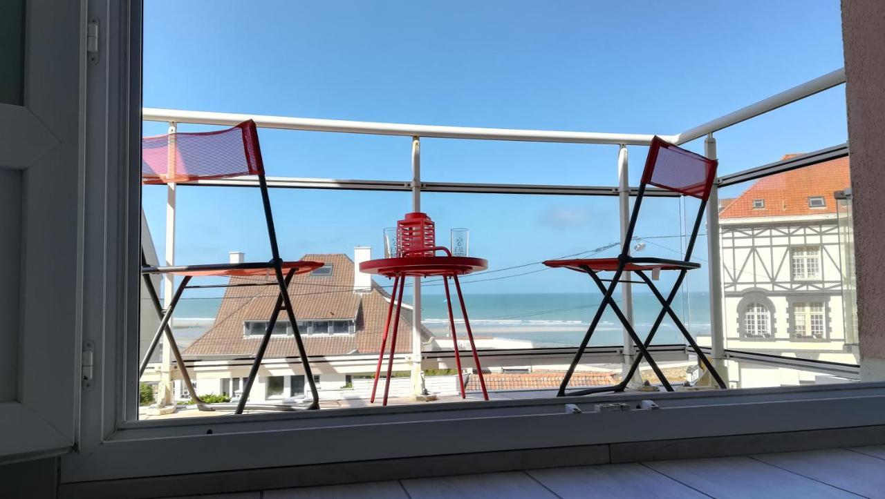 Appartement l'Estivalière face à la mer Wimereux Exterior foto