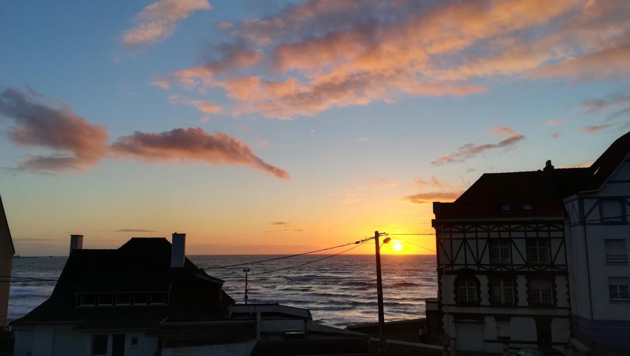 Appartement l'Estivalière face à la mer Wimereux Exterior foto