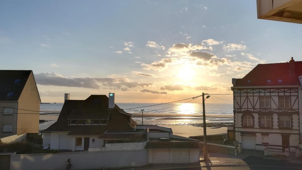 Appartement l'Estivalière face à la mer Wimereux Exterior foto