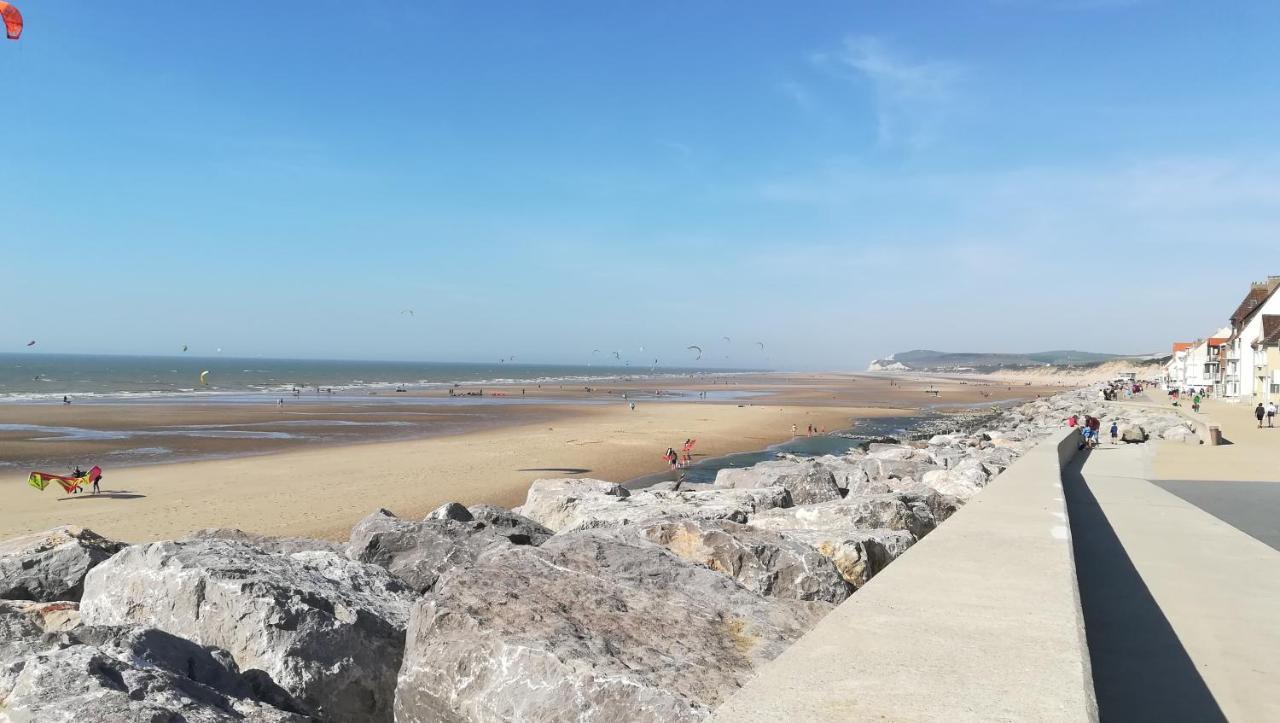 Appartement l'Estivalière face à la mer Wimereux Exterior foto