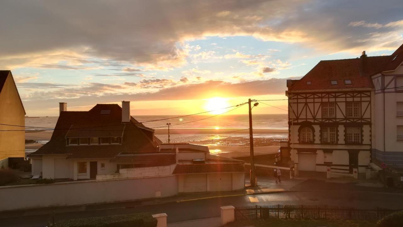 Appartement l'Estivalière face à la mer Wimereux Exterior foto