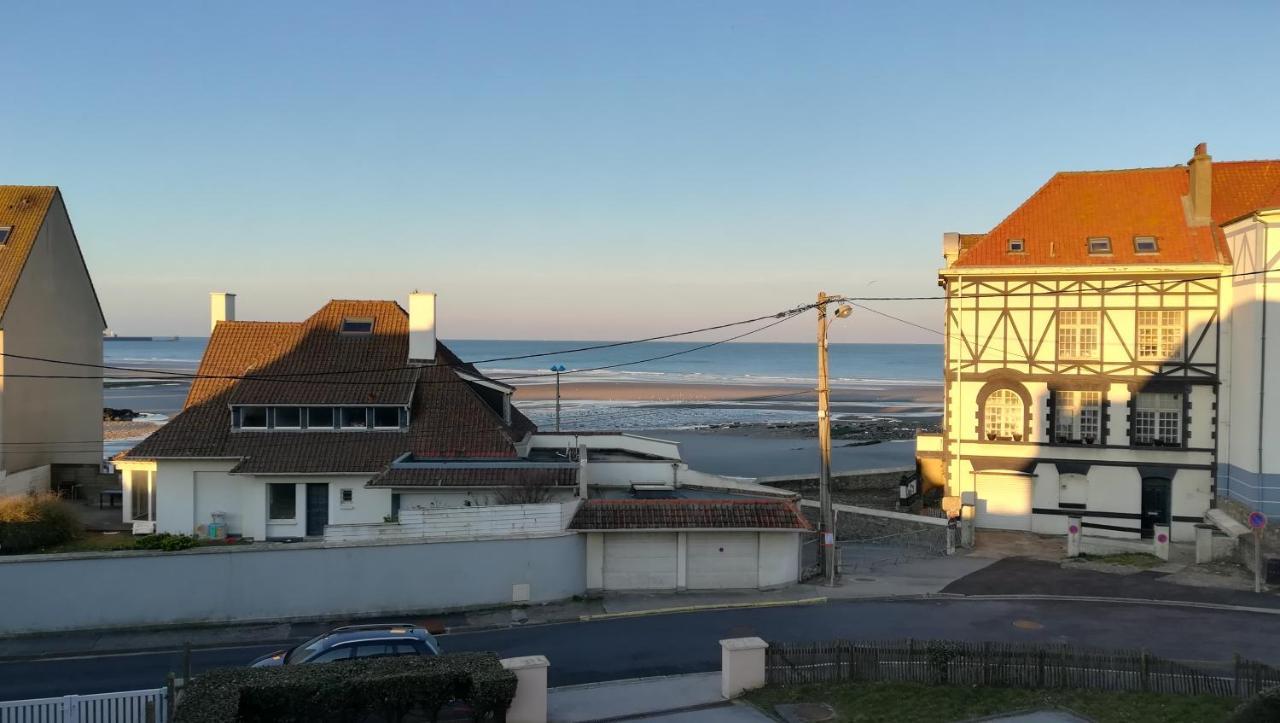 Appartement l'Estivalière face à la mer Wimereux Exterior foto