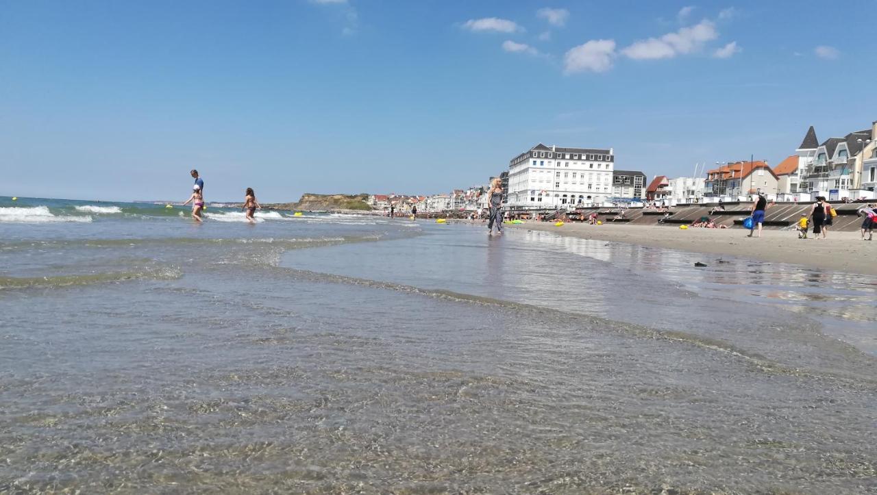 Appartement l'Estivalière face à la mer Wimereux Exterior foto